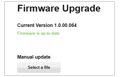 Firmware Update