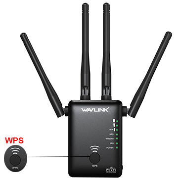 WL WN575A3 AC1200 Extender WPS Setup