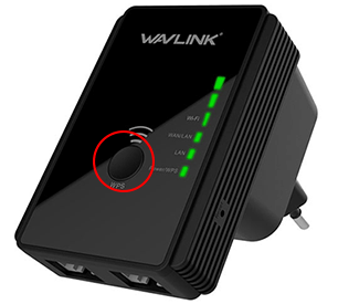 WL WN578B2 AC750 Extender wps setup